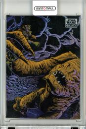 2021 Topps Chrome Star Wars Galaxy  Rancor Ranks Best Of Beasts #75 Refractor