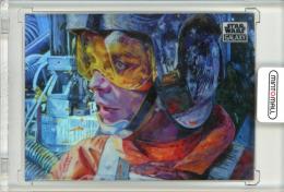 2021 Topps Chrome Star Wars Galaxy  Rites Of Passage #87 Refractor