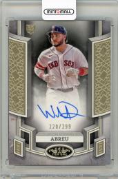 2024 TOPPS TIER ONE WILYER ABREU AUTOGRAPH CARD【220/299】 BOSTON RED SOX