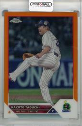 2023 Topps NPB Chrome 東京ヤクルトスワローズ 田口麗斗 Base Orange Reflector(パラレル版) 17/25
