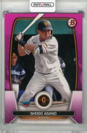 2023 Topps NPB bowman 読売ジャイアンツ 浅野翔吾 Base Pink(RC)(パラレル版) 54/75