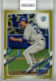 2021 Topps Chrome NPB 中日 大野雄大 Gold Refractor 41/50