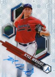 2018 TOPPS Bowman High Tek Kyle Wright High Tek Autograph PHT-KW