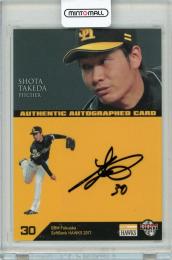 2017 BBM 福岡ソフトバンクホークス 武田翔太 直筆サインカード 24枚限定 ラストナンバー【24/24】