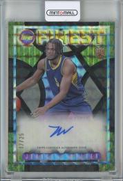 2023-24 Topps Finest Jarace Walker Flashback Autographs Black Geometric Refractors #FLAJWA【17/25】 Indiana Pacers