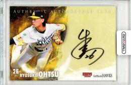 2024 BBM 福岡ソフトバンクホークス 大津亮介 直筆サインカード 25枚限定【19/25】