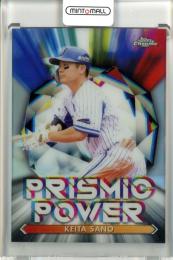 2021 Topps Chrome NPB 横浜DeNA 佐野恵太 Prismic Power