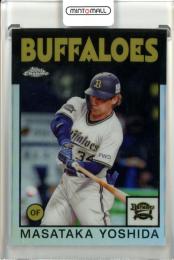 2021 Topps Chrome NPB オリックス 吉田正尚 1986 Topps Baseball
