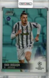 2020-21 Topps Stadium Club Chrome UEFA Champions League Juventus Radu Dragusin Base Aqua(パラレル版) 172/199
