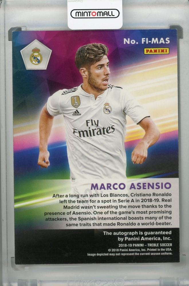 マルコアセンシオ　PANINI GOLD STANDARD SOCCER マルコアセンシオ PANINI GOLD STANDARD SOCCER - メルカリ