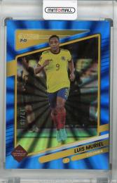 2021-22 Donruss Soccer Road to Qatar Colombia Luis Muriel Base Holo Blue Laser(パラレル版) 12/49
