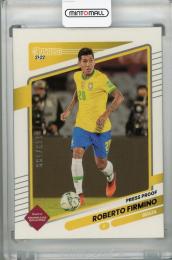 2021-22 Donruss Soccer Road to Qatar Brazil Roberto Firmino Base Press Proof Purple(パラレル版) 143/199