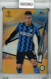 2020-21 Topps Finest UEFA Champions League FC Internazionale Milano Lautaro Martinez Base Orange(パラレル版) 12/25