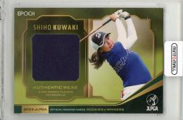 2022 EPOCH JLPGA ROOKIES & WINNERS 桑木志帆 JLPGA Rookie Players Memorabilia Authentic Wear【232/240】