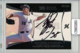 2021 エポック パシフィック・リーグ ルーキーカード セット 鈴木昭汰 直筆サインカード シルバーフォイル 38枚限定【21/38】千葉ロッテマリーンズ