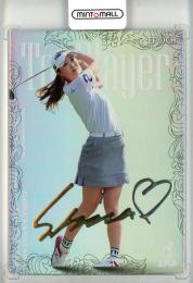 EPOCH 2022 JLPGA 日本女子プロゴルフ TOP PLAYERS  金澤志奈 デコモリシグネチャーカード ゴールド版 24/50