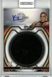 2021 TOPPS WWE Undisputed  Keith Lee Superstar Mat Relic Autograph (1stナンバー!) 1/5