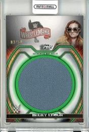 2021 TOPPS WWE Undisputed  Becky Lynch Superstar Mat Relic  03/50