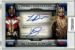 2021 TOPPS WWE Undisputed  Lince Dorado & Gran Metalik Dual Autograph 13/25