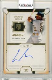 2024 TOPPS DEFINITIVE COLLECTION LAWRENCE BUTLER AUTOGRAPH CARD【12/15】 OAKLAND ATHLETICS