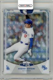 2024 TOPPS 50/50 SHOHEI OHTANI SHOHEI OHTANI 30 LOGOFRACTOR【08/50】 LOS ANGELES DODGERS