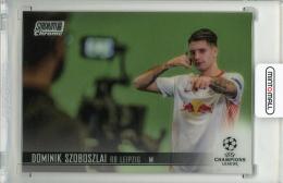 2020-21 Topps Stadium Club Chrome UEFA Champions League RB Leipzig Dominik Szoboszlai Base
