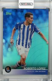 2021-22 Topps Real Sociedad Team Set  Roberto Lopez Base Players Aqua(パラレル版) 02/50
