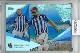 2021-22 Topps Real Sociedad Team Set  Adnan Januzaj Base Our City Aqua(パラレル版) 15/50