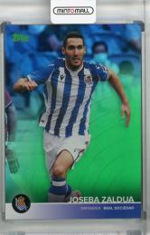 2021-22 Topps Real Sociedad Team Set  Joseba Zaldua Base Players Neon Green(パラレル版) 013/125