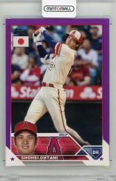 2023 TOPPS Japan Edition Shohei Ohtani Purple #17【10/50】 Los Angeles Angels