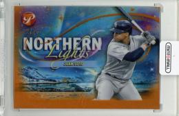 2024 TOPPS Pristine Juan Soto Northern Lights Orange Refractors #NL12【22/25】 New York Yankees