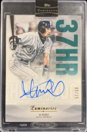 2019 Topps Luminaries Seattle Mariners Ichiro Home Run Kings Autographs 09/15