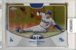 2024 TOPPS 50/50 SHOHEI OHTANI SHOHEI OHTANI 49 GOLD REFRACTOR【35/50】 LOS ANGELES DODGERS