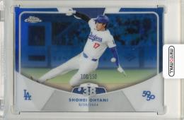 2024 TOPPS 50/50 SHOHEI OHTANI SHOHEI OHTANI 77 BLUE REFRACTOR【108/150】 LOS ANGELES DODGERS