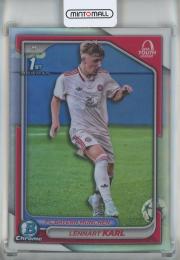 2024-25 Topps Chrome UEFA Club Competitions Lennart Karl Bowman UEFA Youth League #BULK  FC Bayern Munich