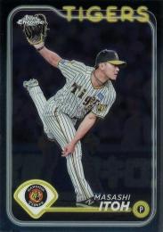 2024 TOPPS Chrome NPBプロ野球 #3 伊藤将司(阪神) レギュラーカード