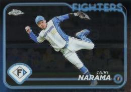 2024 TOPPS Chrome NPBプロ野球 #16 奈良間大己(日本ハム) レギュラーカード