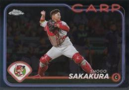 2024 TOPPS Chrome NPBプロ野球 #49 坂倉将吾(広島) レギュラーカード