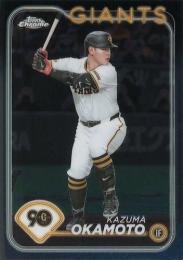 2024 TOPPS Chrome NPBプロ野球 #54 岡本和真(巨人) レギュラーカード