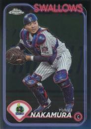 2024 TOPPS Chrome NPBプロ野球 #62 中村悠平(ヤクルト) レギュラーカード