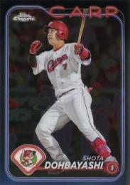 2024 TOPPS Chrome NPBプロ野球 #65 堂林翔太(広島) レギュラーカード