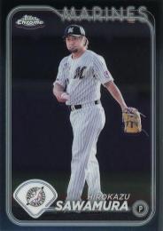 2024 TOPPS Chrome NPBプロ野球 #83 澤村拓一(ロッテ) レギュラーカード