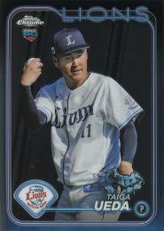 2024 TOPPS Chrome NPBプロ野球 #100 上田大河(西武) レギュラーカード RC