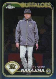 2024 TOPPS Chrome NPBプロ野球 #106 中嶋聡(オリックス) レギュラーカード