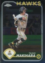 2024 TOPPS Chrome NPBプロ野球 #134 牧原大成(ソフトバンク) レギュラーカード