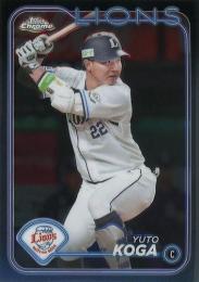 2024 TOPPS Chrome NPBプロ野球 #173 古賀悠斗(西武) レギュラーカード