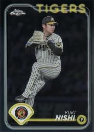 2024 TOPPS Chrome NPBプロ野球 #179 西勇輝(阪神) レギュラーカード