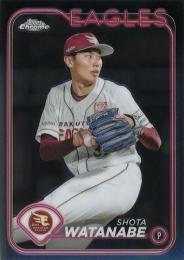 2024 TOPPS Chrome NPBプロ野球 #192 渡辺翔太(楽天) レギュラーカード