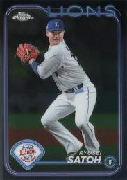 2024 TOPPS Chrome NPBプロ野球 #198 佐藤龍世(西武) レギュラーカード