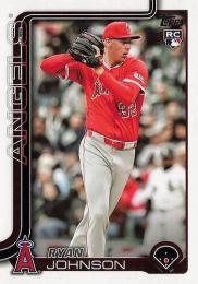 2025 Topps Update MLB #US121 Ryan Johnson レギュラーカード RC